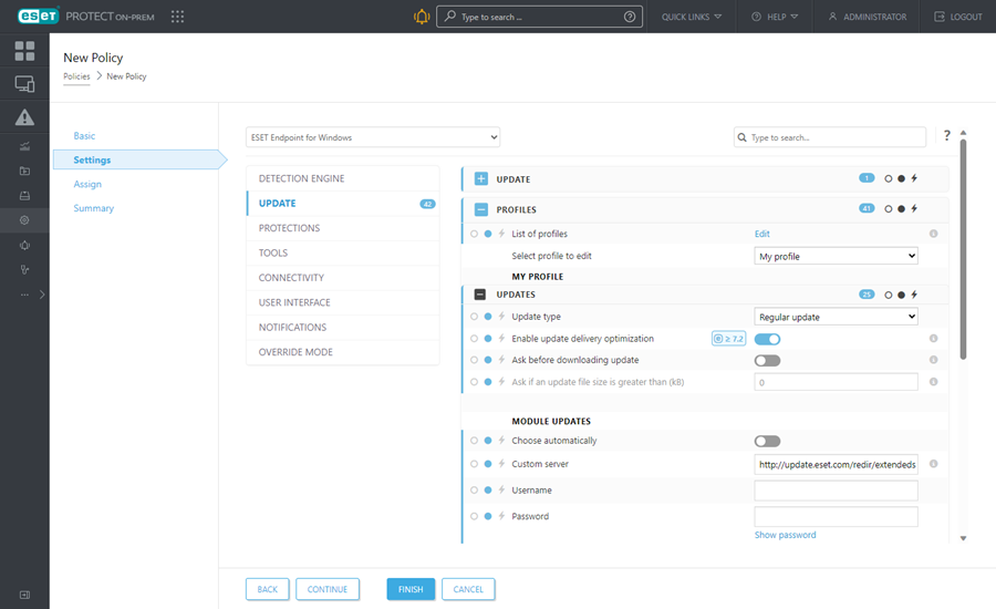 Seadete ekraan uues poliitika viisardis